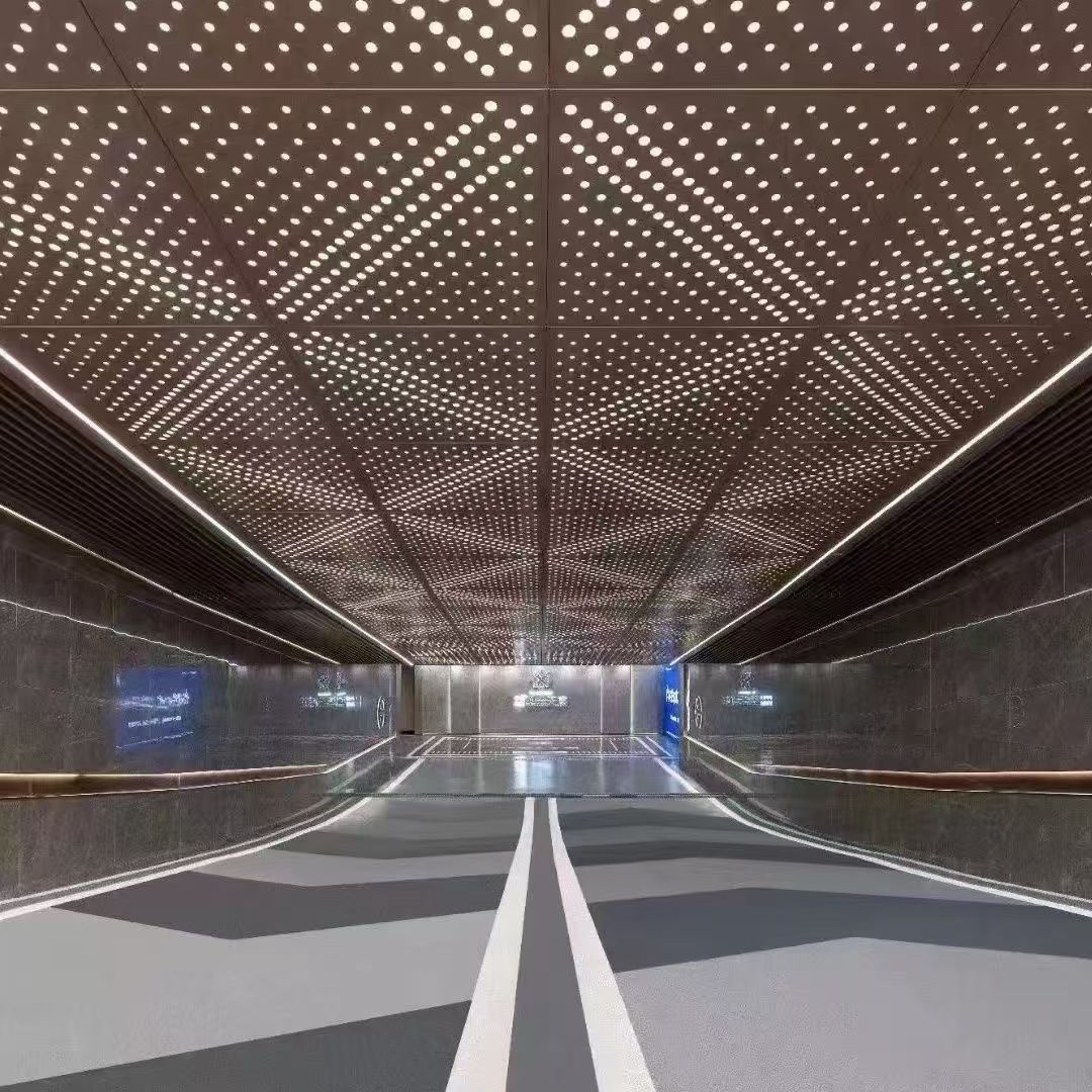 湖州市室内吊顶勾搭板铝格栅百叶窗 - 一站式服务